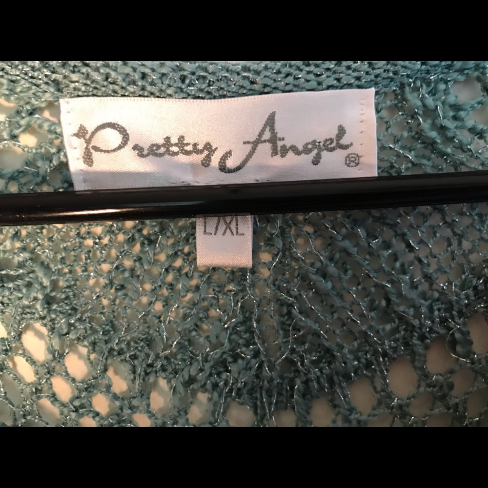 Pretty Angel Crochet Knit Sweater L/XL